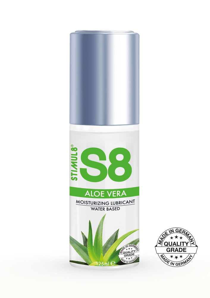 S8 Waterbased Aloe Vera Lube 125ml 505 125 - 1