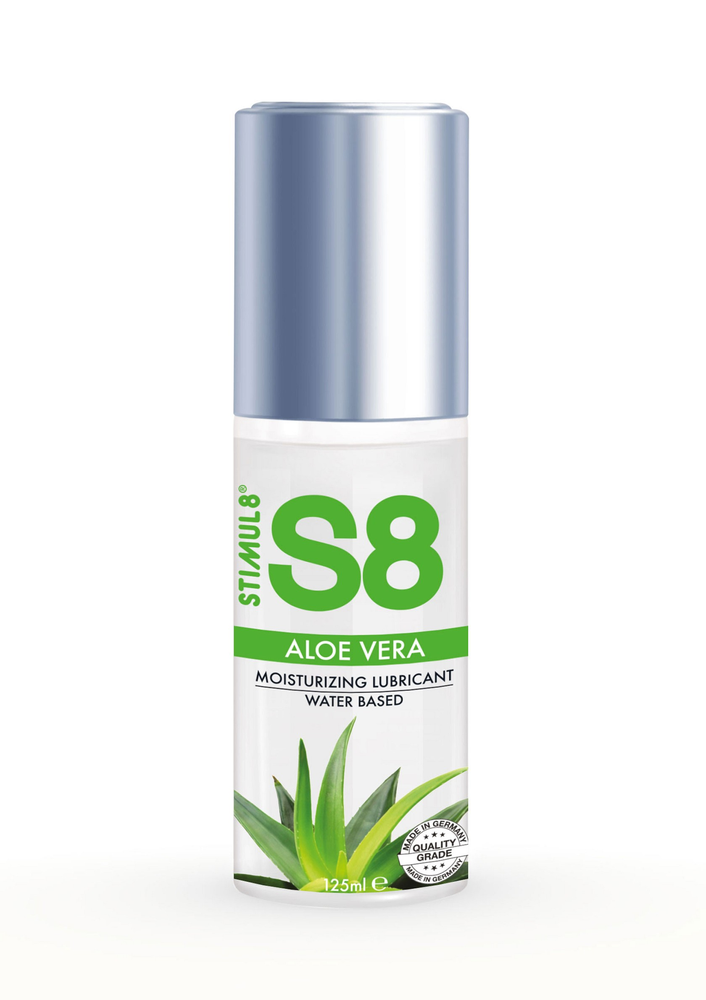 S8 Waterbased Aloe Vera Lube 125ml 505 125 - 0