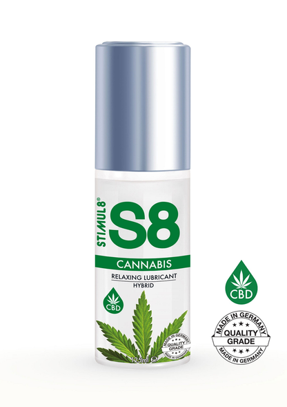 S8 Hybrid Cannabis Lube 125ml 568 125 - 0