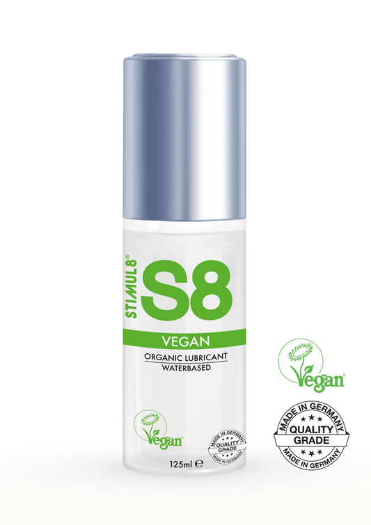 S8 Waterbased Vegan Lube 125ml