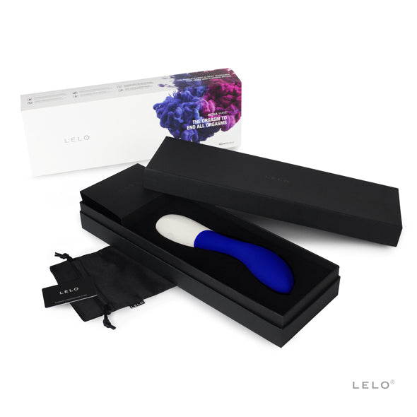 Lelo - Mona Wave Vibrator Blauw - 2