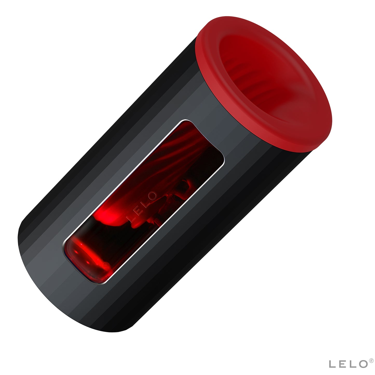Lelo - F1 V2 Masturbator Zwart & Rood - 0