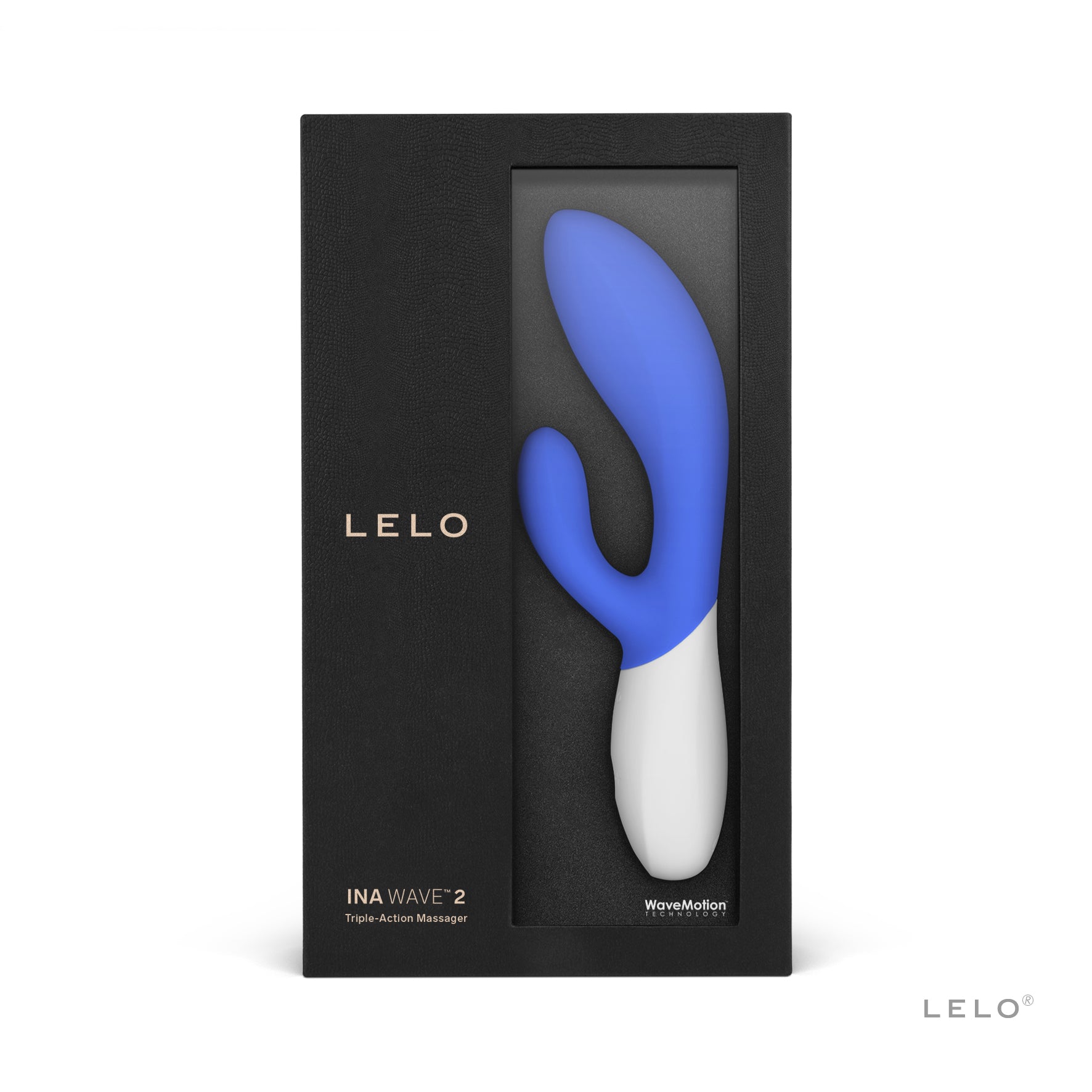 Lelo - Ina Wave 2 Vibrator Blauw - 2