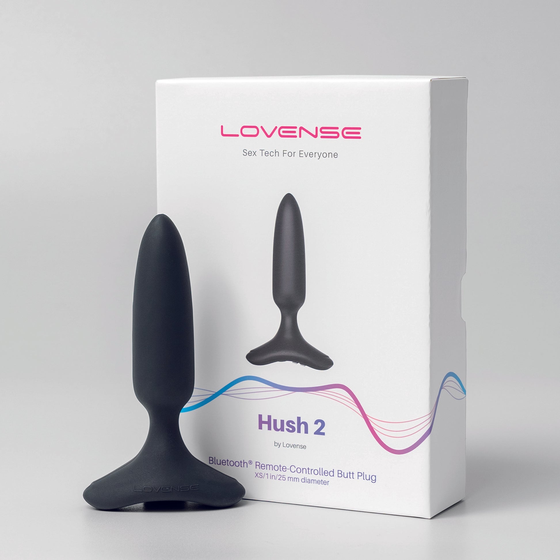 Lovense - Hush 2 Butt Plug XS 25 mm - 5