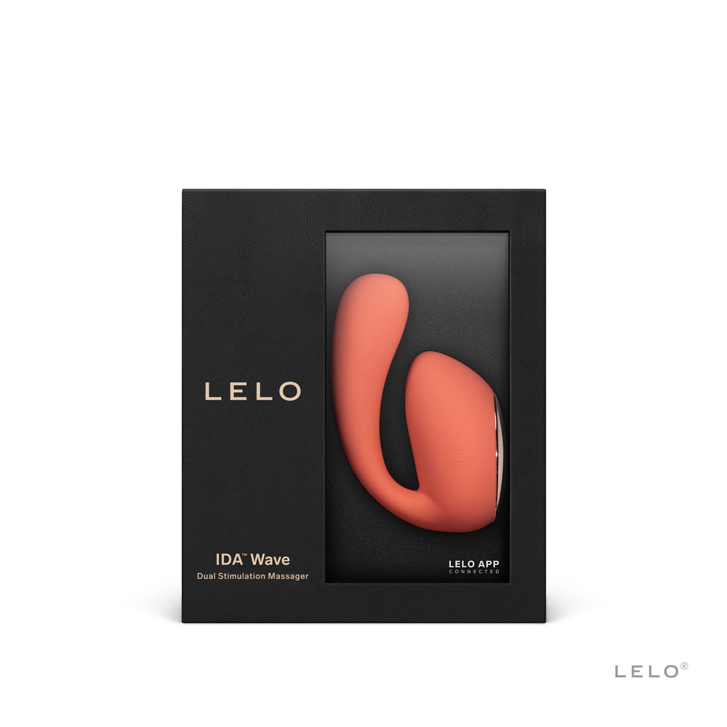 Lelo - Ida Wave Dual Stimulation Massager Coral Red - 2