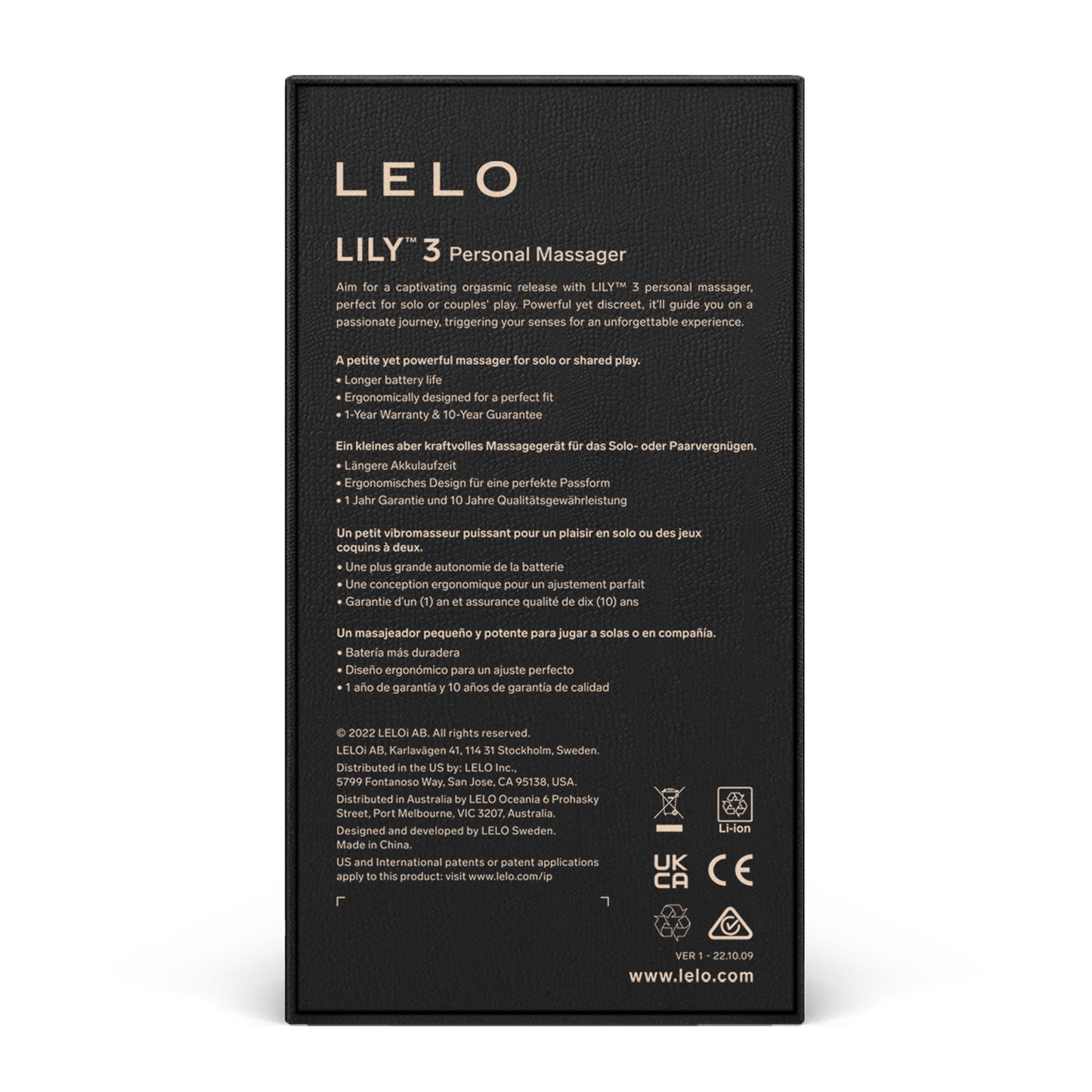 Lelo - Lily 3 Personal Massager Polar Green - 1