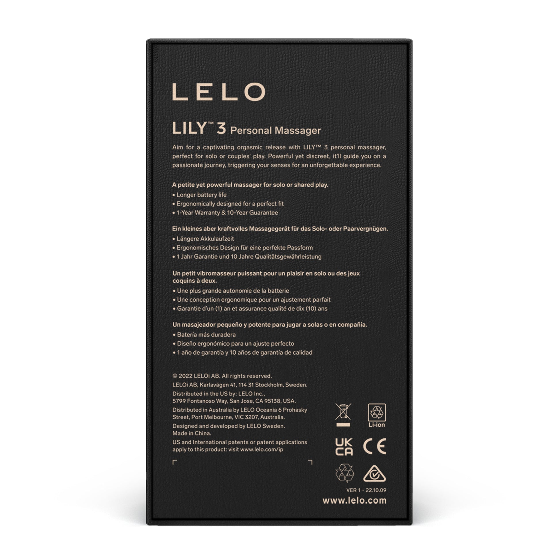 Lelo - Lily 3 Personal Massager Polar Green - 1