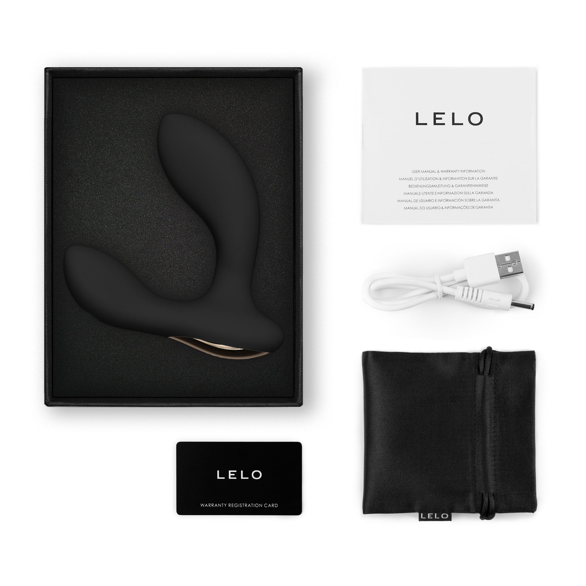 LELO - Hugo 2 App-controlled Prostate Massager Black - 2