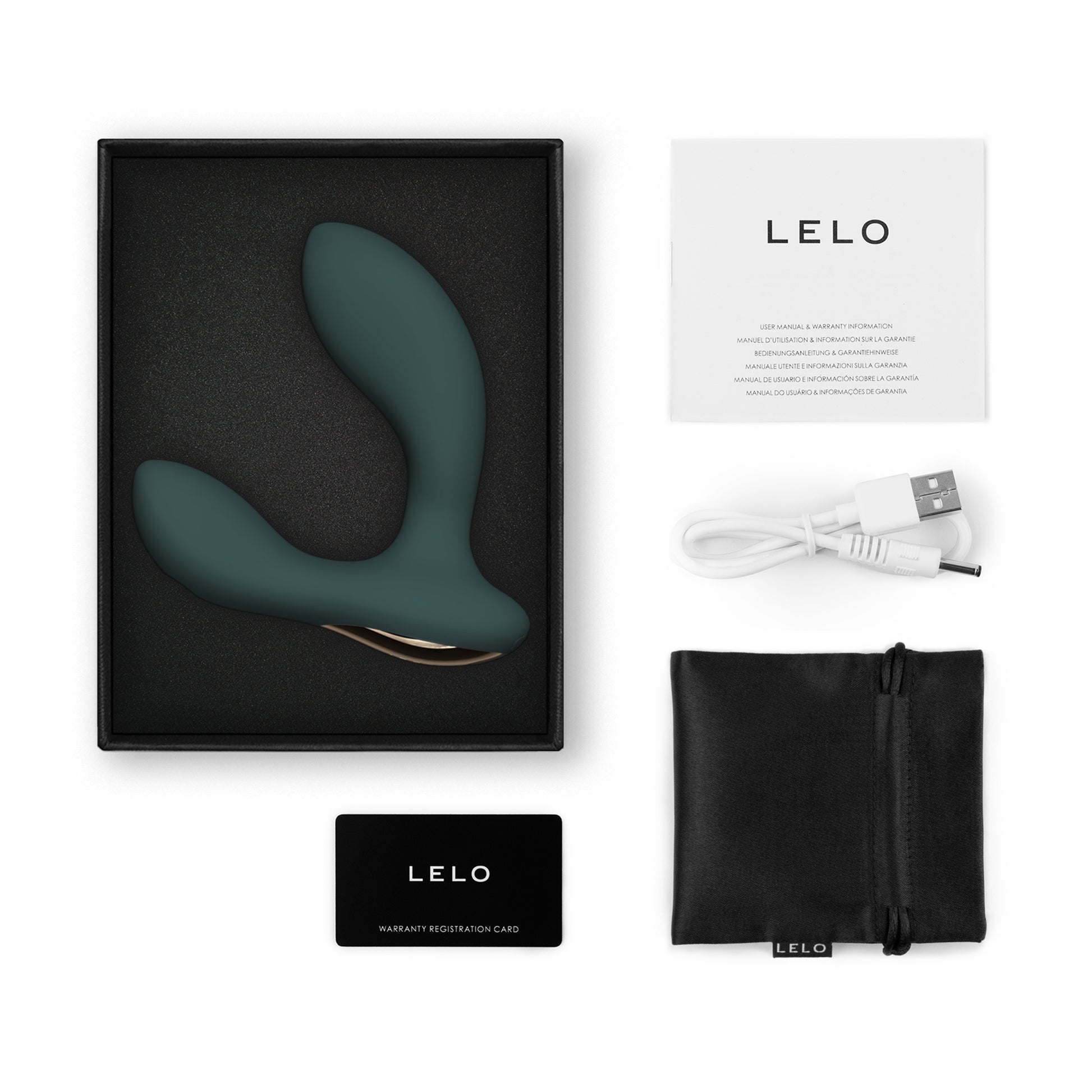 LELO - Hugo 2 App-controlled Prostate Massager Green - 1