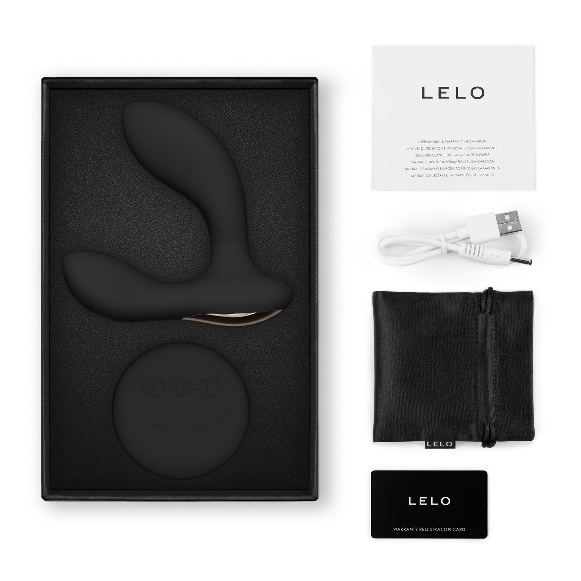 LELO - Hugo 2 Remote-controlled Prostate Massager Black - 2