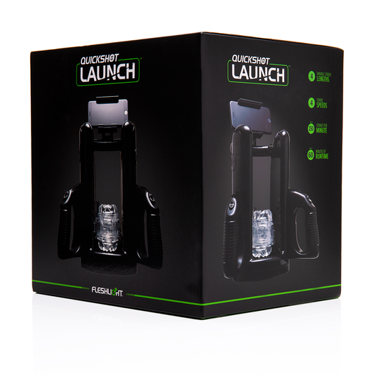 FLESHLIGHT - QUICKSHOT LAUNCH Black