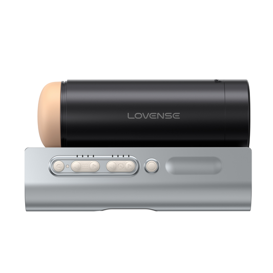 Lovense - Solace Pro Automatic Thrusting Masturbator Black