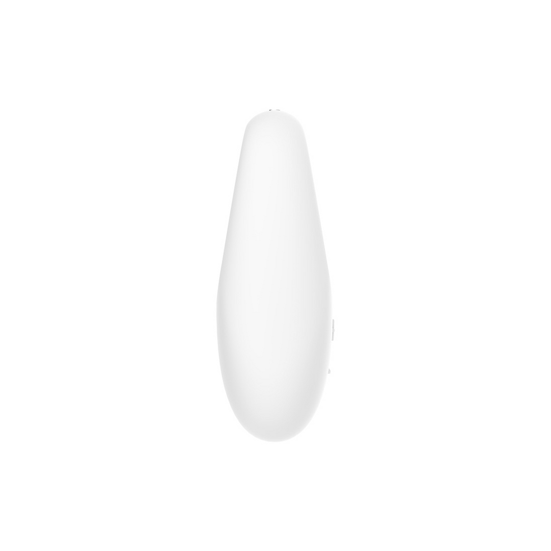 White Temptation - Lay-On Vibrator - White/Brass Wit - 3