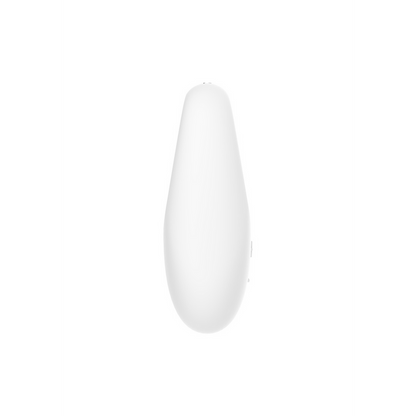 White Temptation - Lay-On Vibrator - White/Brass Wit - 3