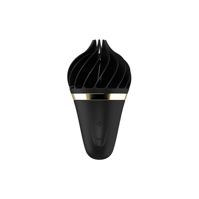 Sweet Treat - Stimulating Tongue Spinnator - Black/Gold Zwart - 2