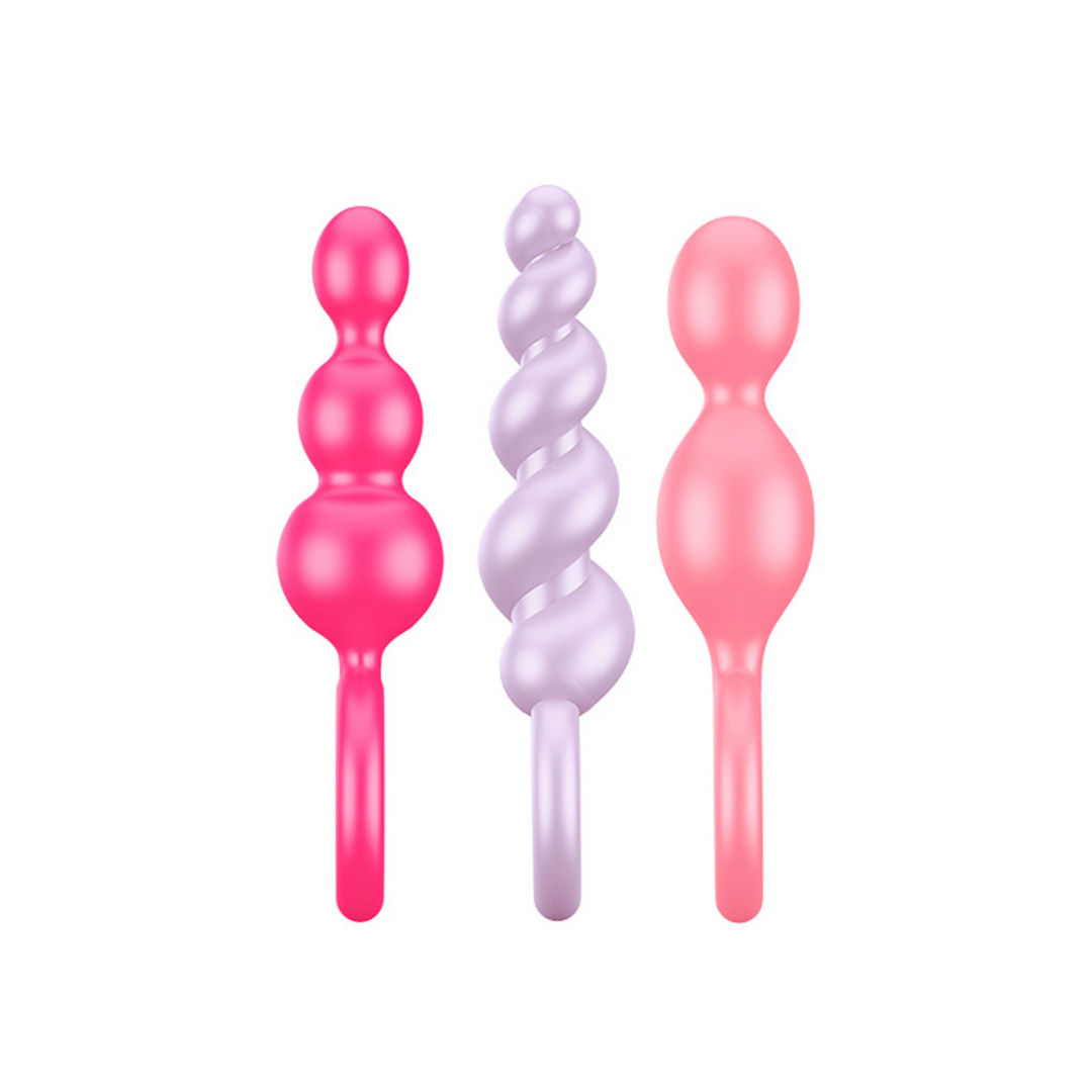 Booty Call - Butt Plug Set - Pink/Purple/Red Multikleur - 0