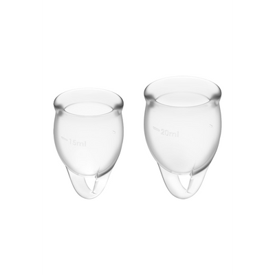 Feel Confident - Menstrual Cup - Transparent Transparant - 1