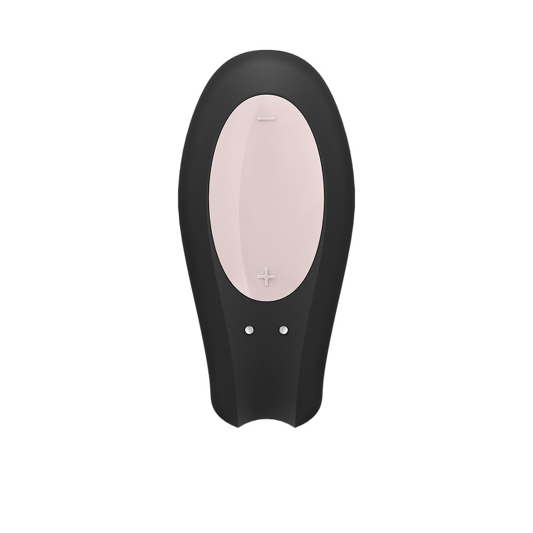 Double Joy - Partner Vibrator - Black Zwart - 0