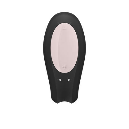 Double Joy - Partner Vibrator - Black Zwart - 0