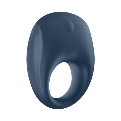 Strong One - Vibrating Cockring - Blue Blauw - 0