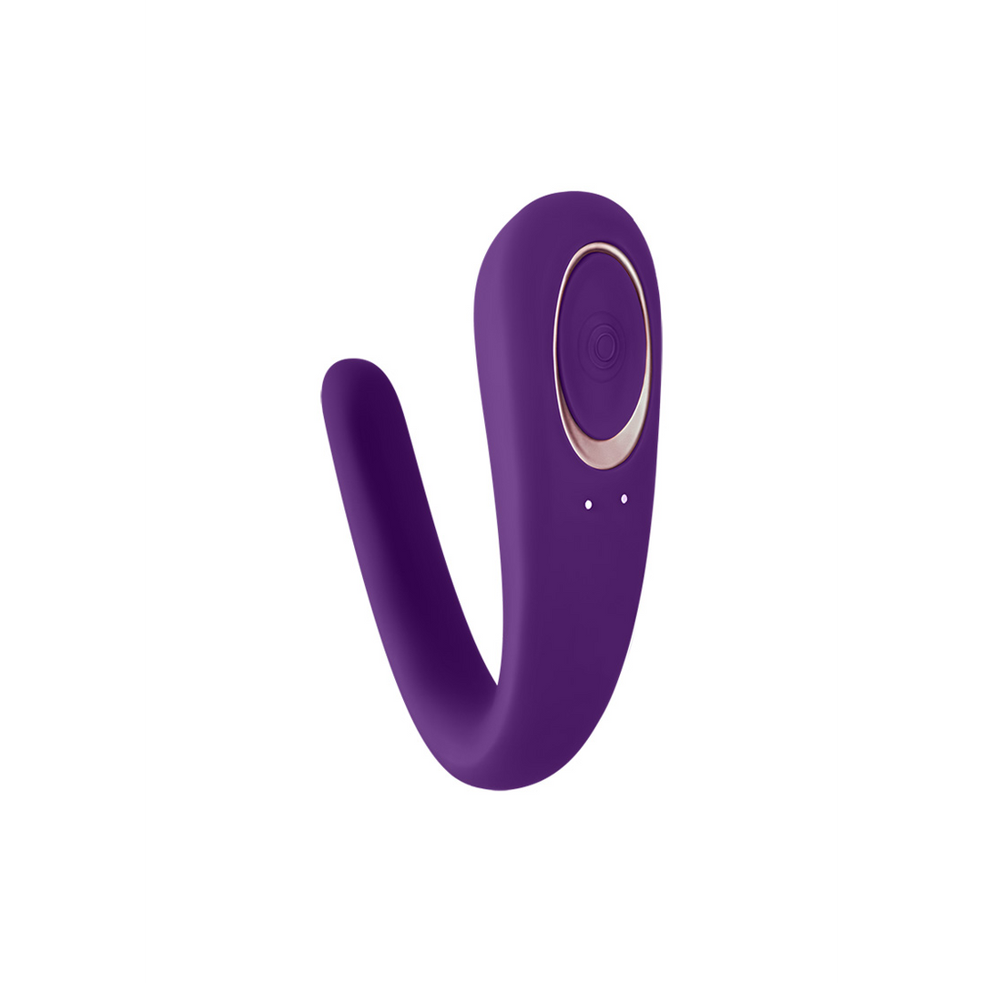 Double Classic - Partner Vibrator - Purple Paars - 0