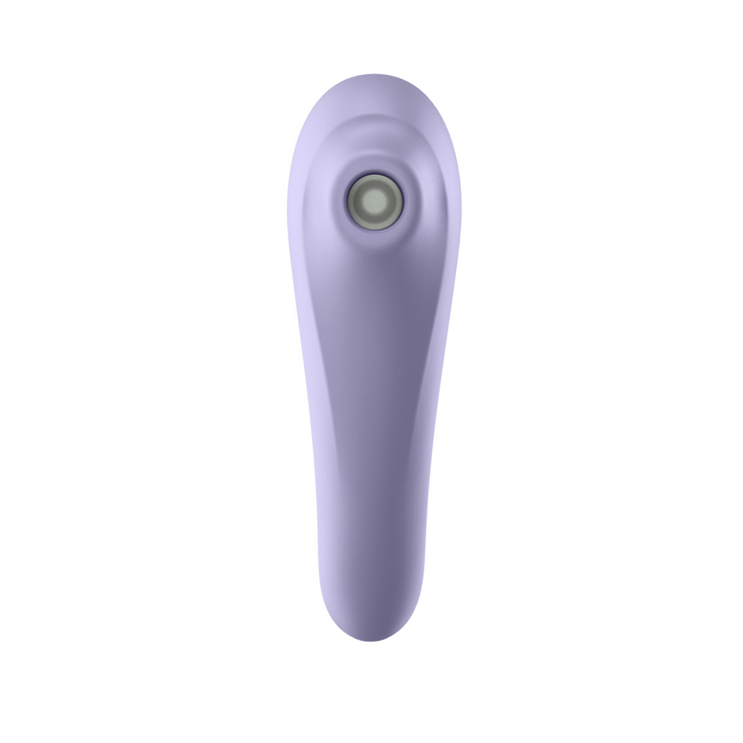 Dual Pleasure - Air Pulse Vibrator - Mauve Rood - 2