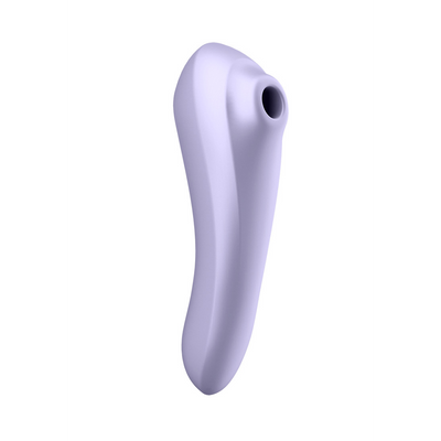 Dual Pleasure - Air Pulse Vibrator - Mauve Rood - 3