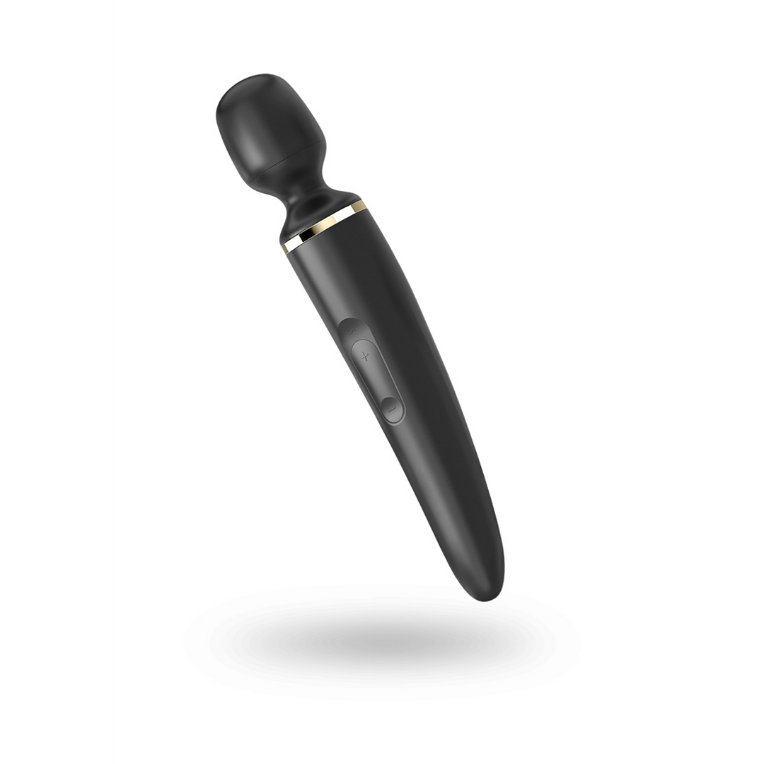 Wand-er Woman - Wand Vibrator - Black/Gold Zwart - 4