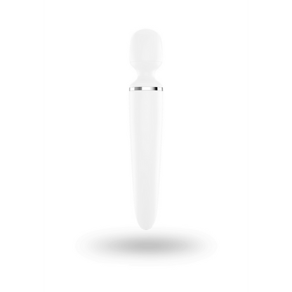 Wand-er Woman - Wand Vibrator - White/Chrome Wit - 4