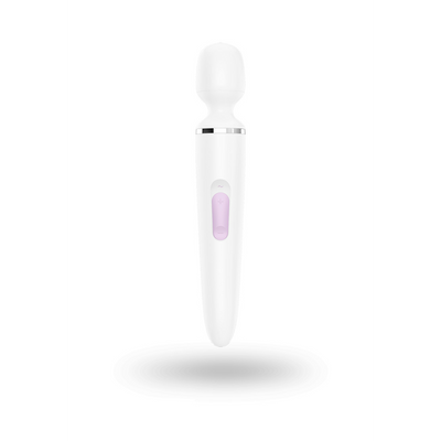 Wand-er Woman - Wand Vibrator - White/Chrome Wit - 3