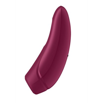 Curvy 1Plus - Air Pulse Stimulator and Vibration - Rose Red Roze - 5