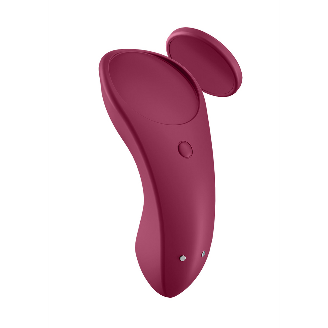 Sexy Secret - Panties Vibrator - Wine Red Rood - 2